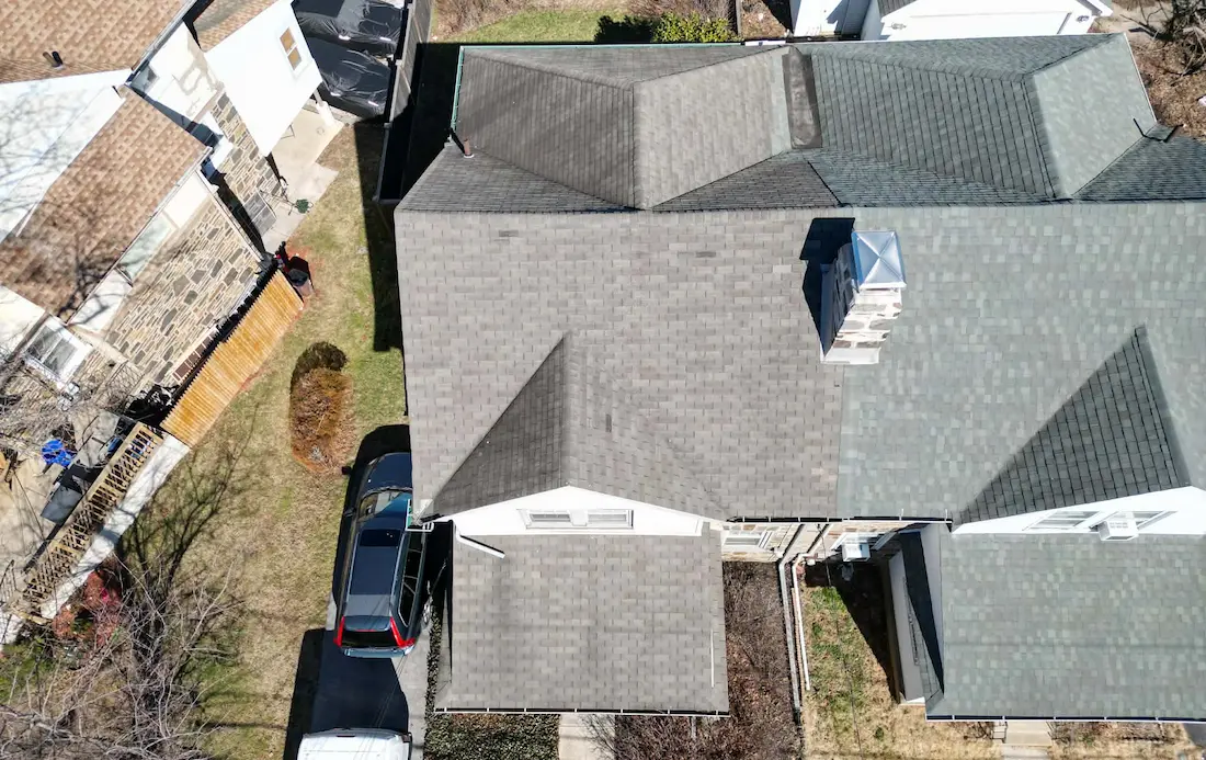 After: Full Replacement — Storm Damage in Doylestown, PA